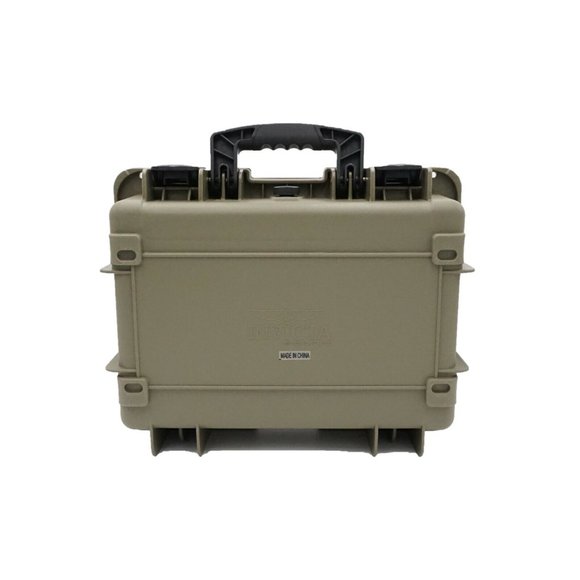 INVICTA GREEN PATCH 1 SLOT DIVE CASE W/ SPEAKER & LED FLASHLIGHT - Picture 4 of 5